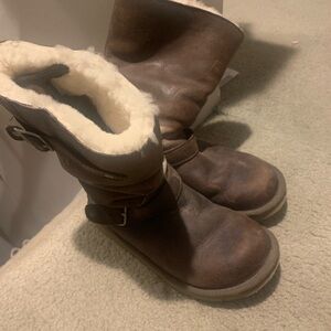 UGG Brown Winter Boots with Cream Lining